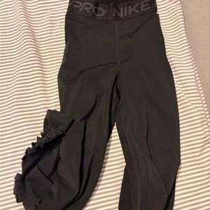Nike Kids Pro Black Leggings
